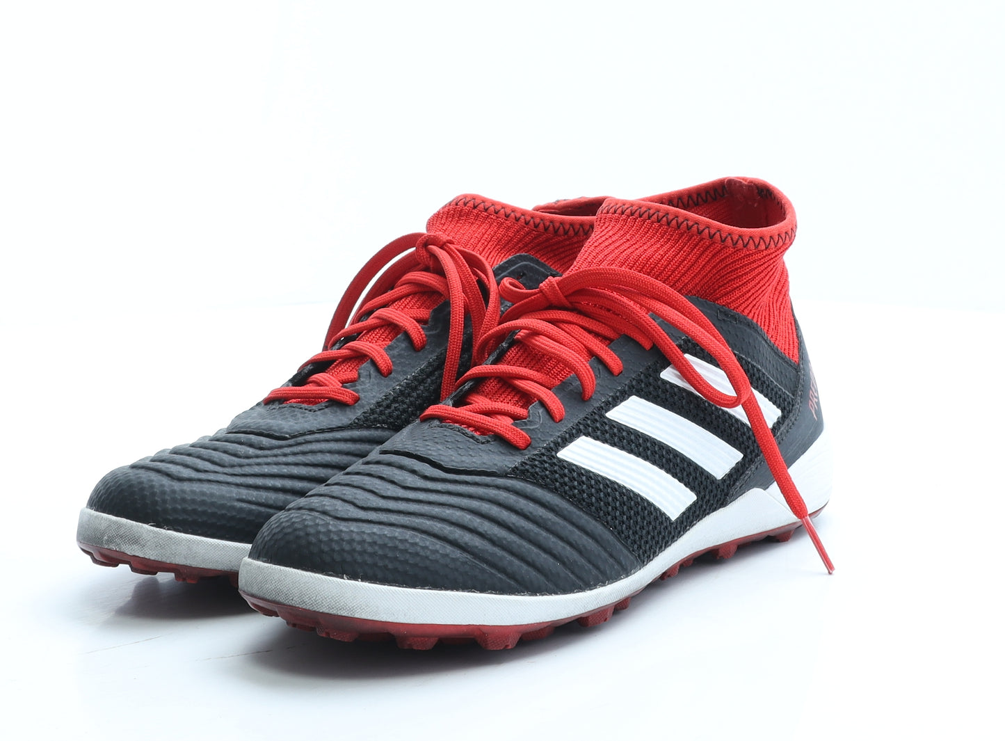 adidas Mens Black Colourblock Polyester Trainer UK 6 - Astro turf boots