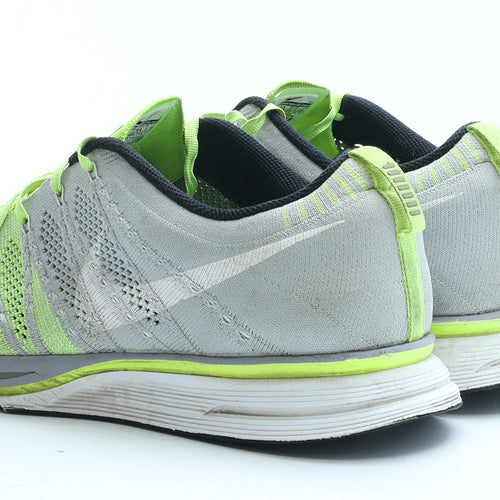 Nike Mens Green Geometric Polyester Trainer UK 9.5 EUR 44.5