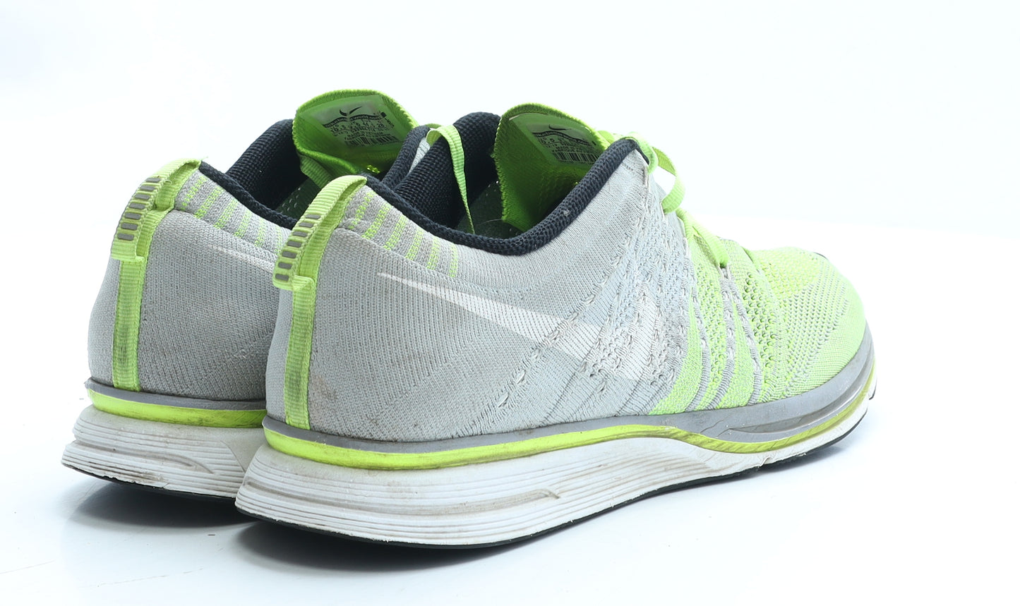 Nike Mens Green Geometric Polyester Trainer UK 9.5 EUR 44.5
