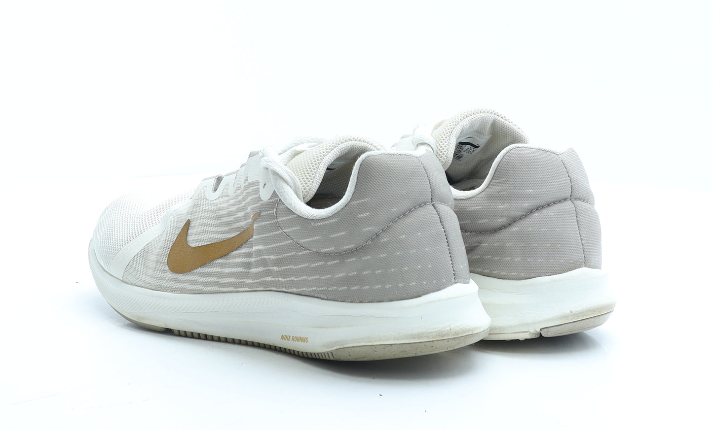 Nike Mens Ivory Geometric Polyester Trainer UK 8 EUR 42.5