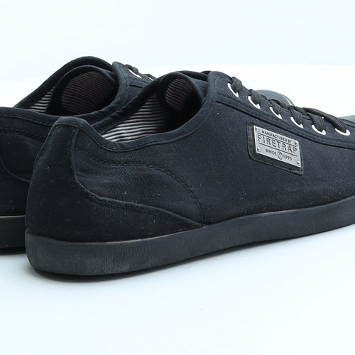 Firetrap Mens Black Polyester Trainer UK 9 EUR 43