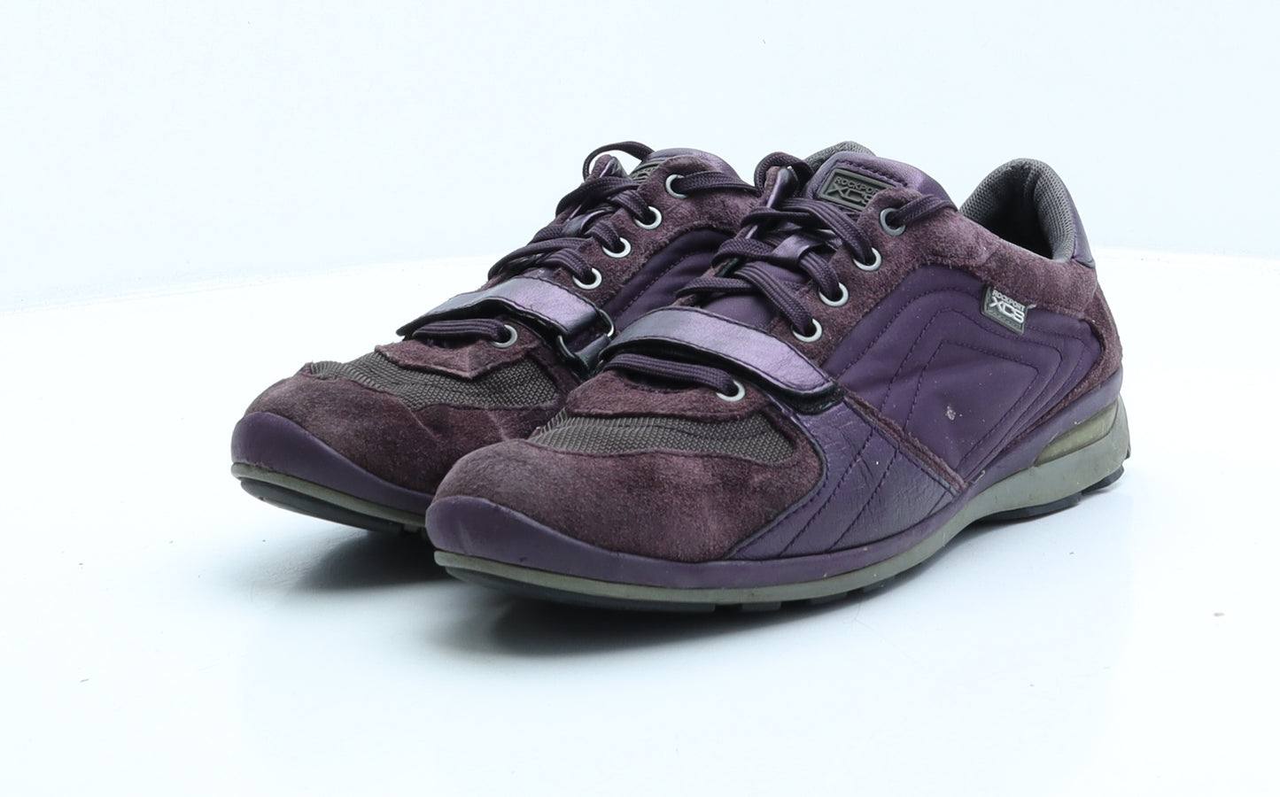 Rockport Womens Purple Faux Suede Trainer UK 7 EUR 39