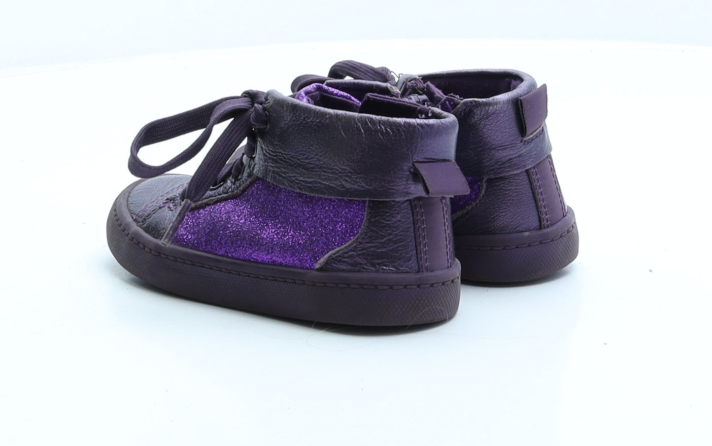Clarks Girls Purple Patent Leather Trainer UK 8.5