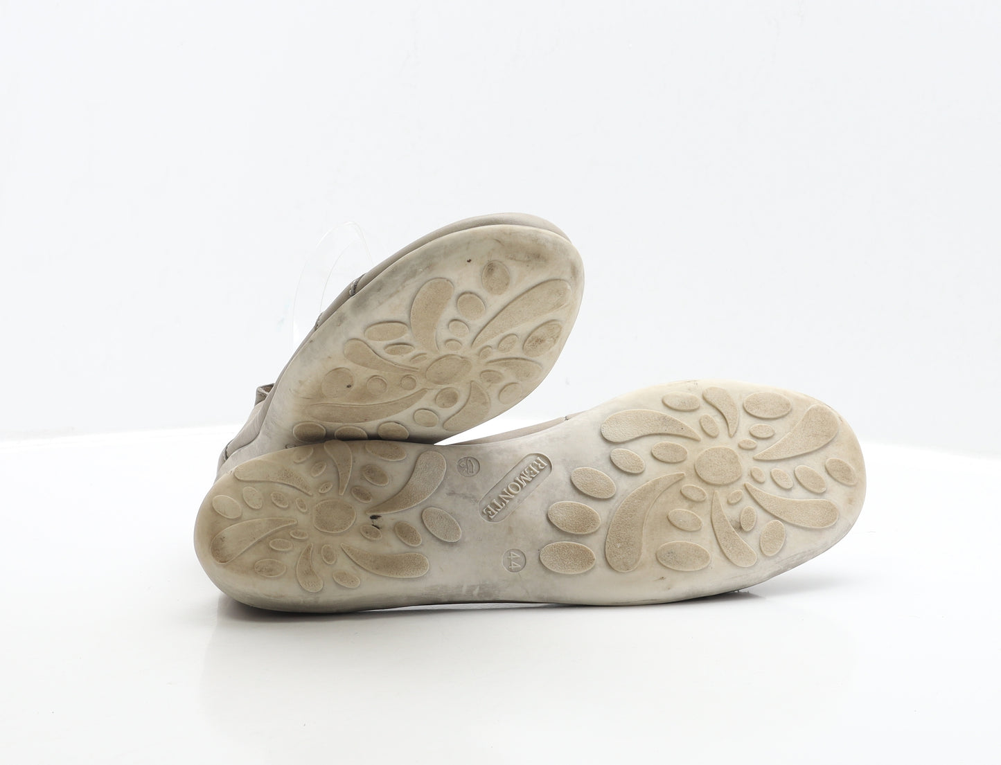 Remonte Womens Beige Polyester Ballet Flat UK 10 EUR 44