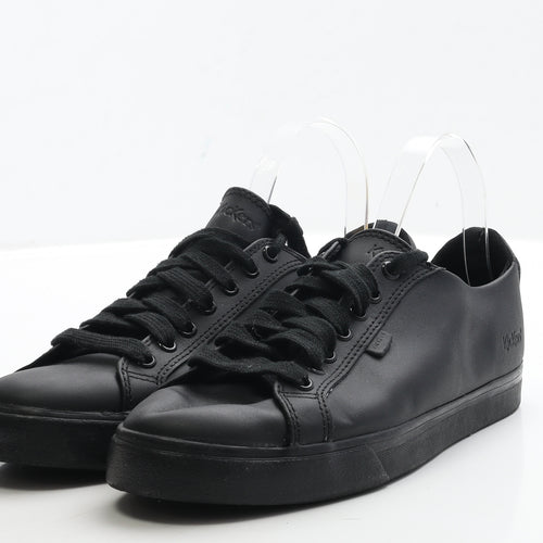 Kickers Womens Black Polyester Trainer UK 6 EUR 39