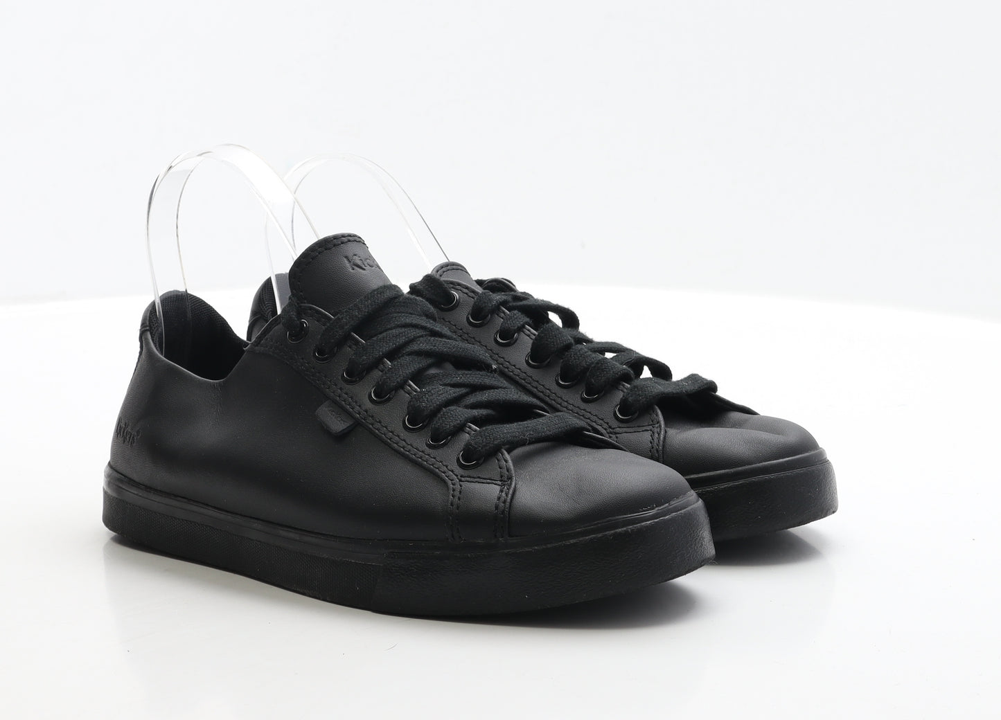Kickers Womens Black Polyester Trainer UK 6 EUR 39