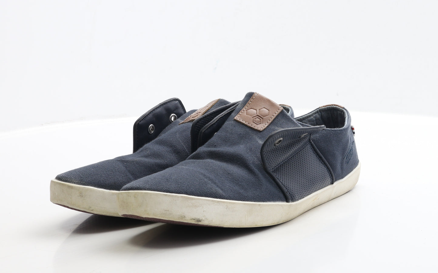 Lloyd&Prynce Mens Blue Fabric Trainer UK 10 EUR 44