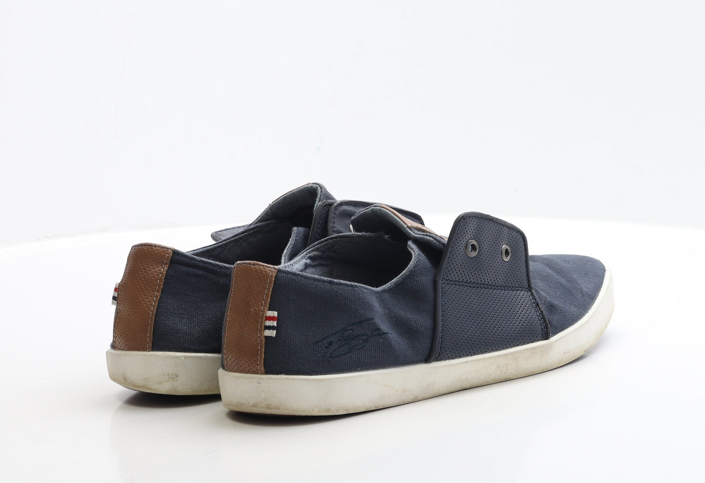 Lloyd&Prynce Mens Blue Fabric Trainer UK 10 EUR 44
