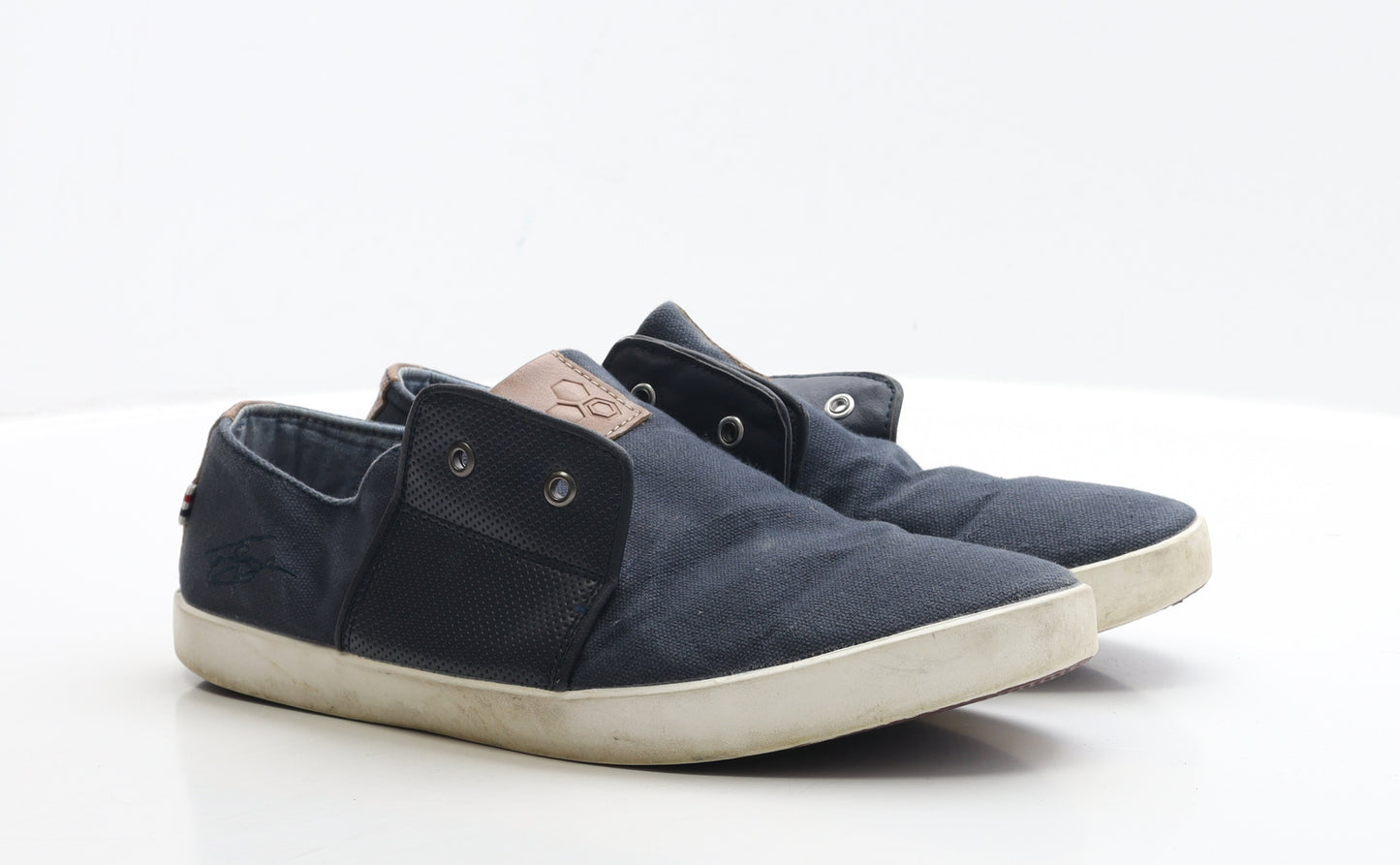 Lloyd&Prynce Mens Blue Fabric Trainer UK 10 EUR 44