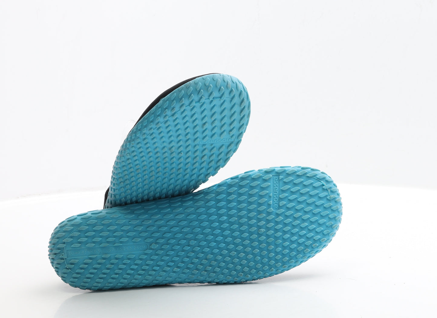 Preworn Boys Black Polyester Slip On Casual UK 6 EUR 40 - Aqua Shoes