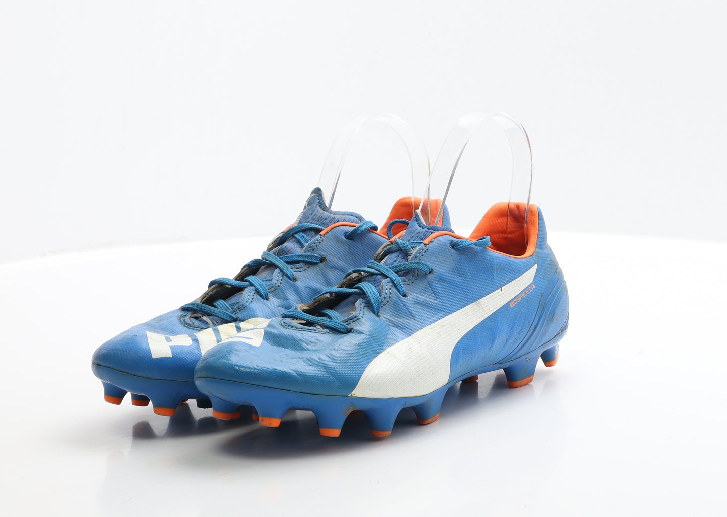 PUMA Mens Blue Polyester Trainer UK 6 EUR 39 - Football Boots