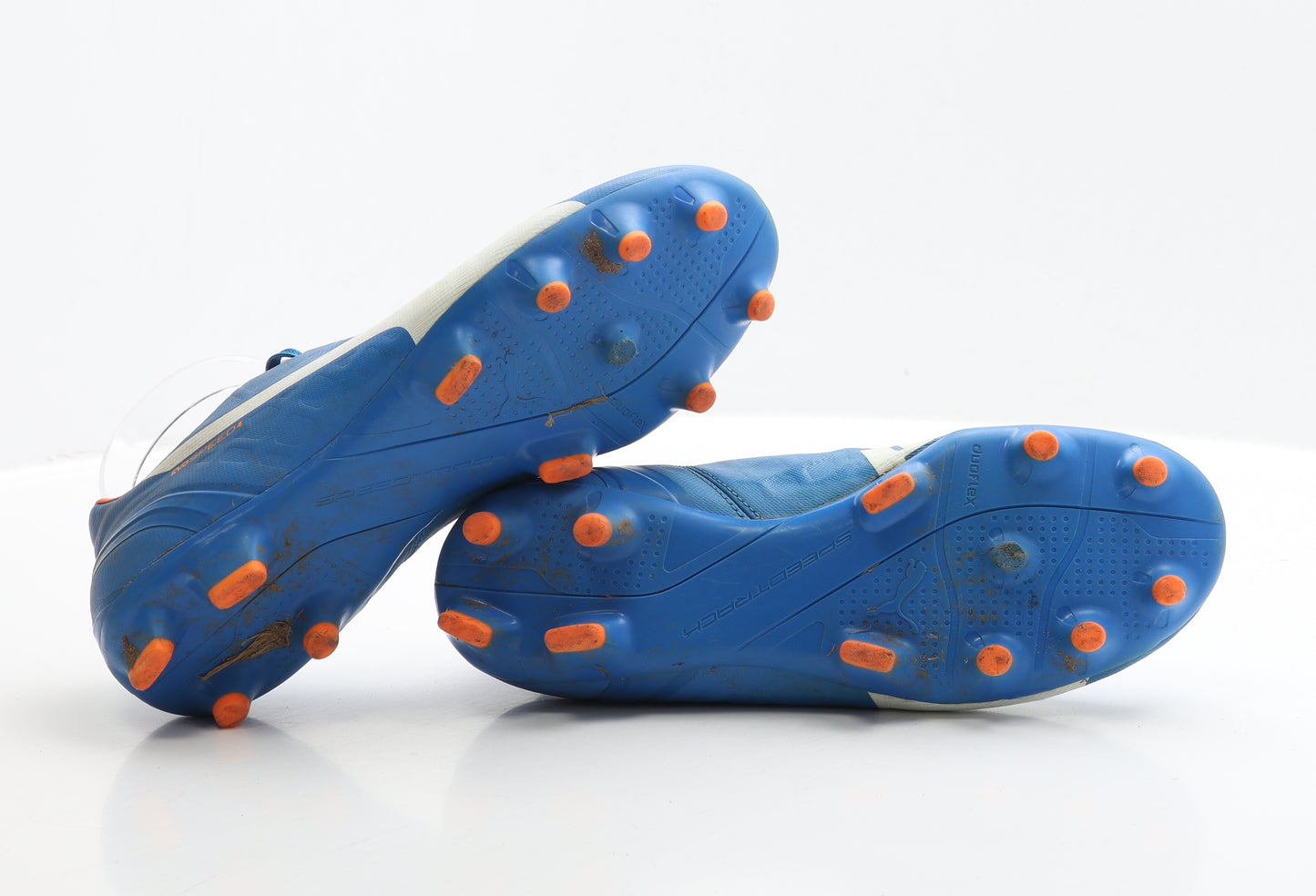 PUMA Mens Blue Polyester Trainer UK 6 EUR 39 - Football Boots