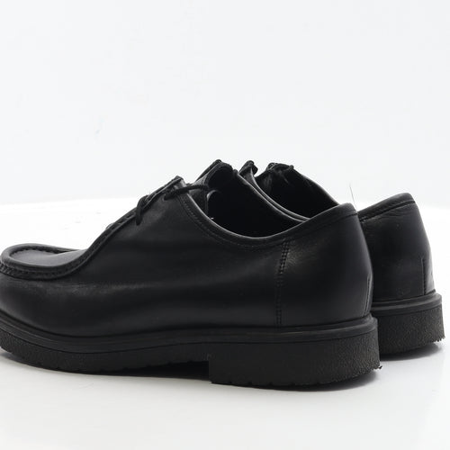 Clarks Mens Black Faux Leather Loafer Casual UK 6