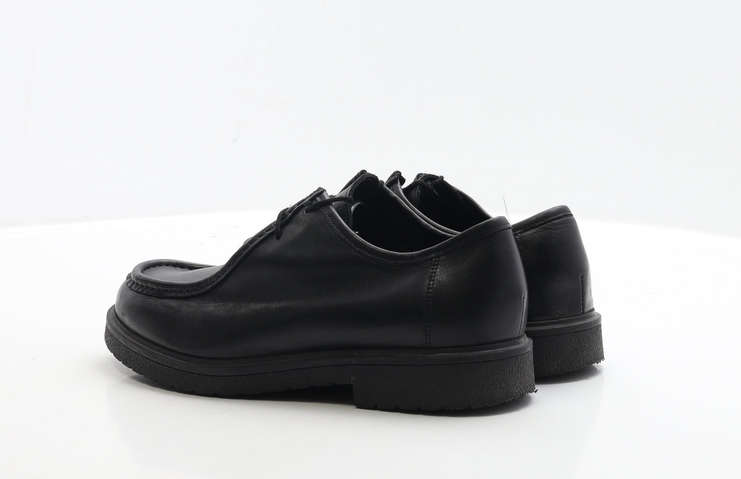 Clarks Mens Black Faux Leather Loafer Casual UK 6