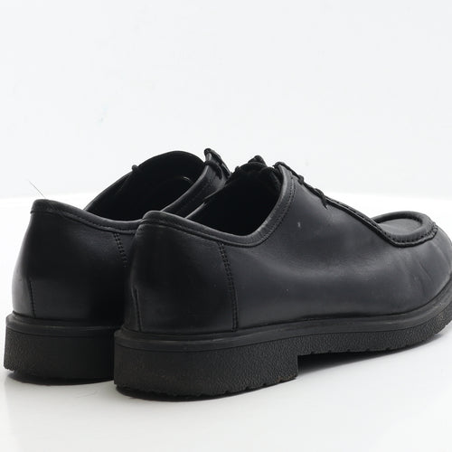 Clarks Mens Black Faux Leather Loafer Casual UK 6