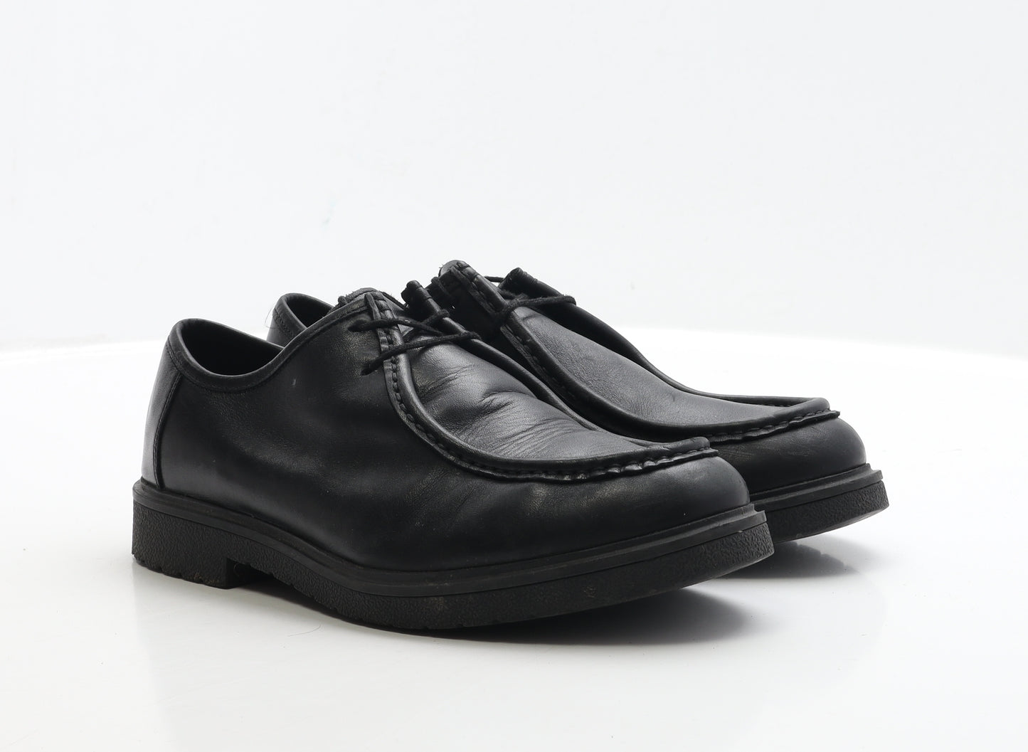 Clarks Mens Black Faux Leather Loafer Casual UK 6