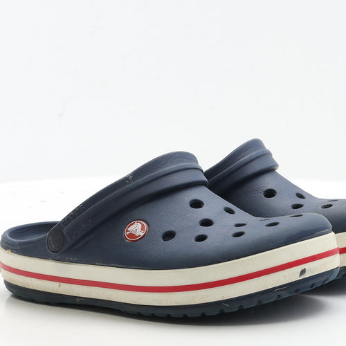 Crocs Womens Blue Rubber Clog Casual UK 5