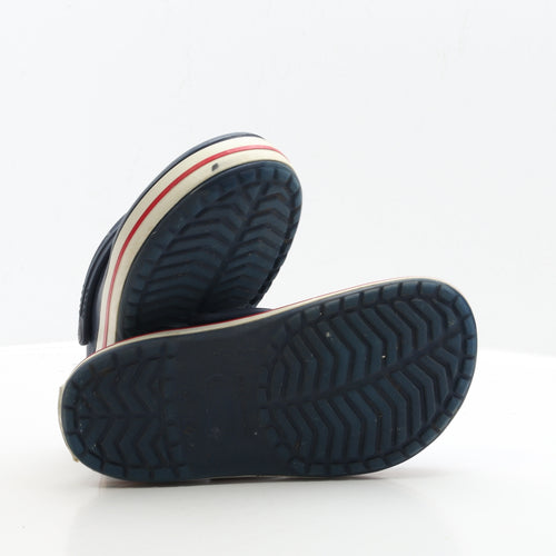 Crocs Womens Blue Rubber Clog Casual UK 5