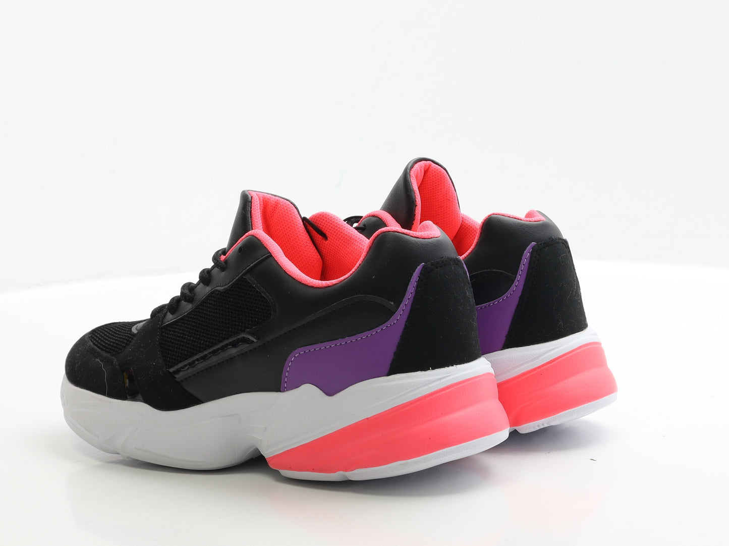 Dunnes Stores Womens Black Polyester Trainer UK 6 EUR 39