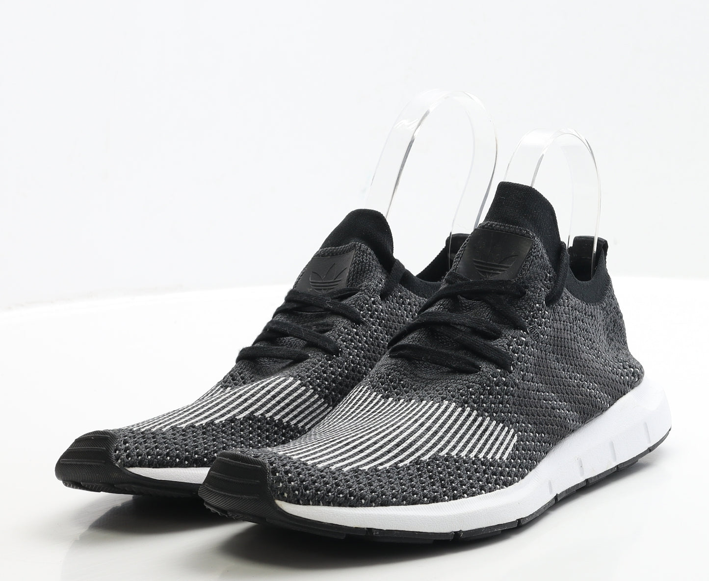 adidas Womens Black Polyester Trainer UK 5