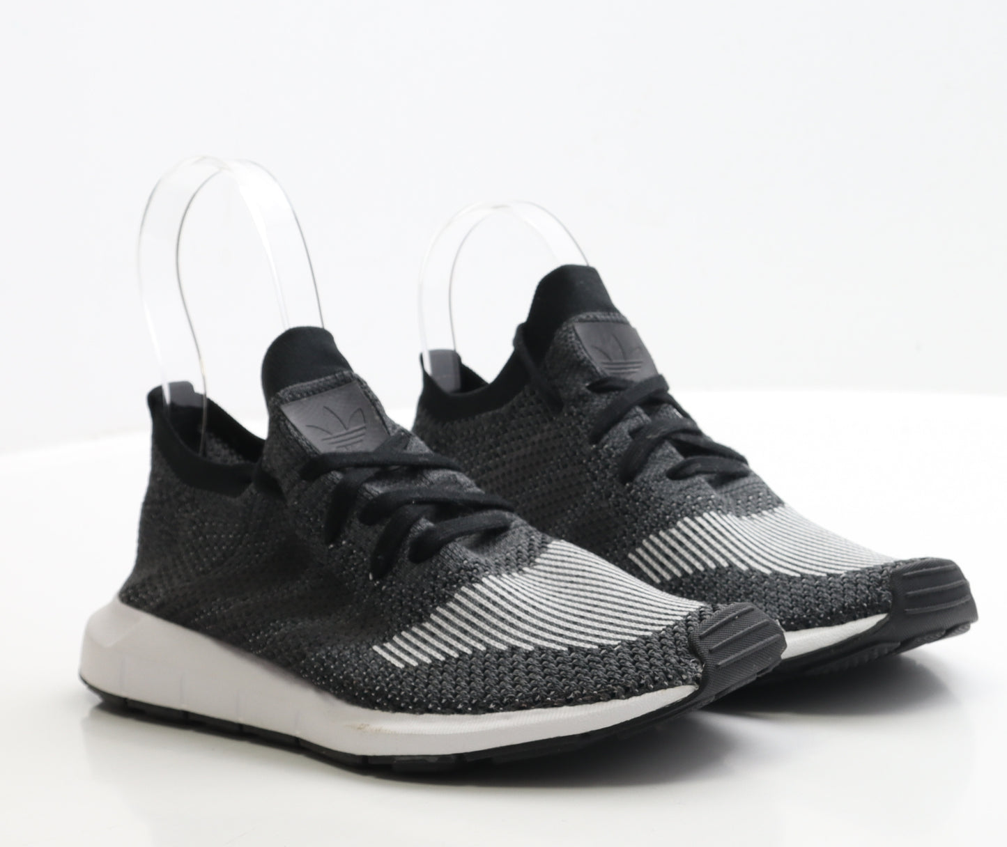 adidas Womens Black Polyester Trainer UK 5