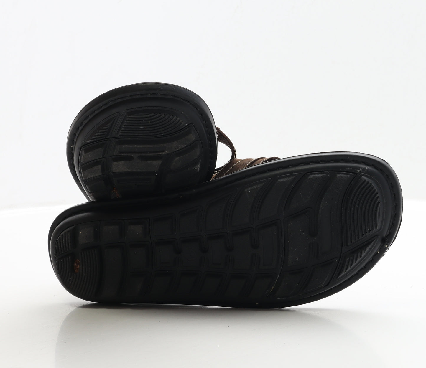 Banti Mens Brown Faux Leather Thong Sandal UK 10 EUR 44