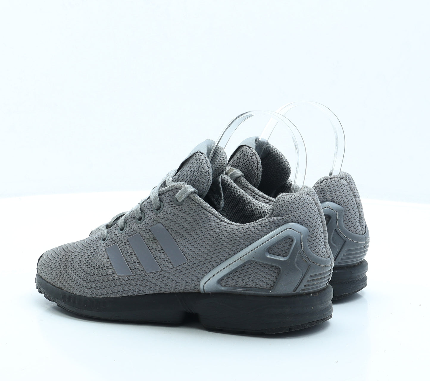 adidas Womens Grey Polyester Trainer UK 5
