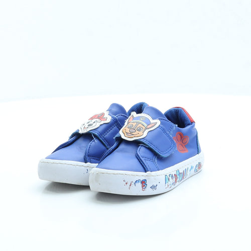 George Boys Blue Polyester Trainer UK 6 - Paw Patrol