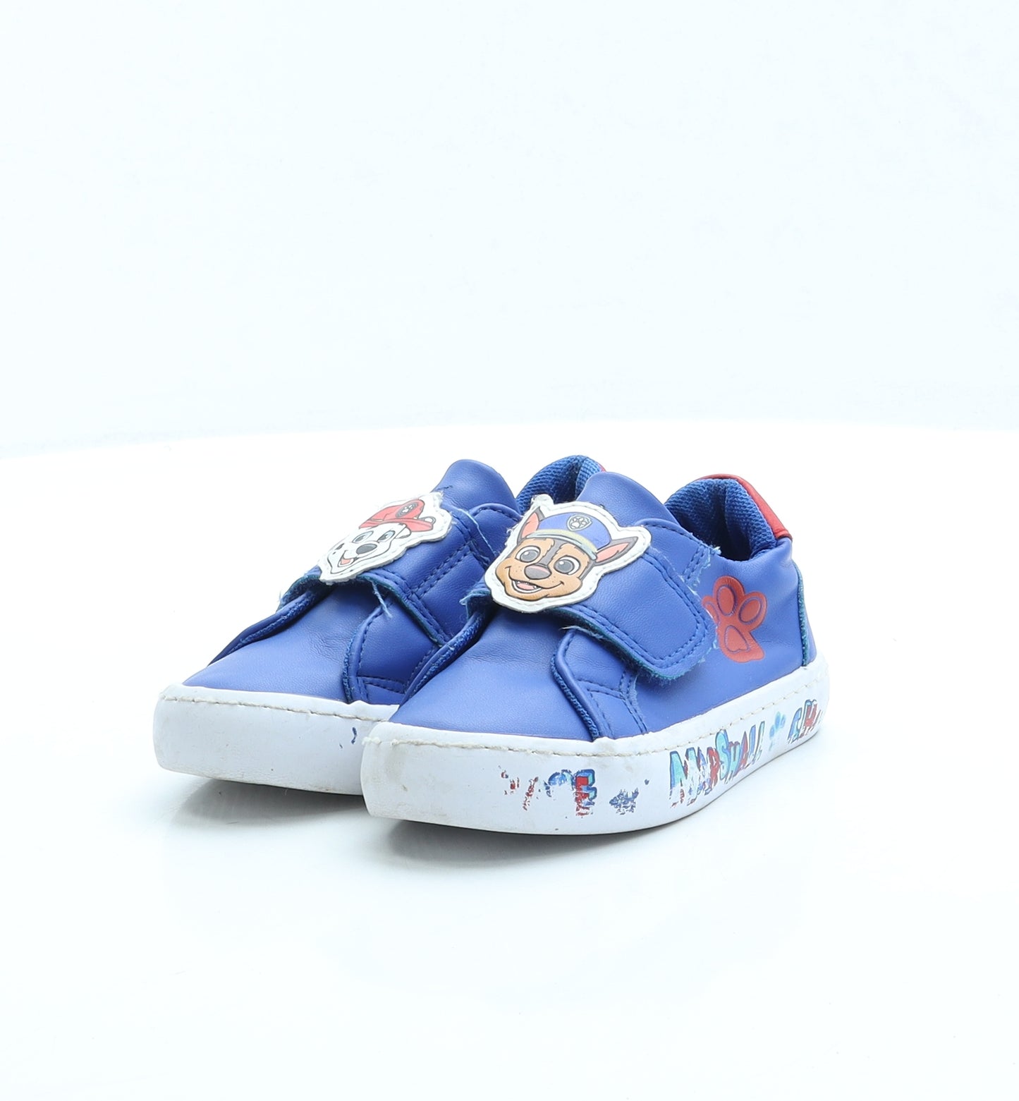 George Boys Blue Polyester Trainer UK 6 - Paw Patrol