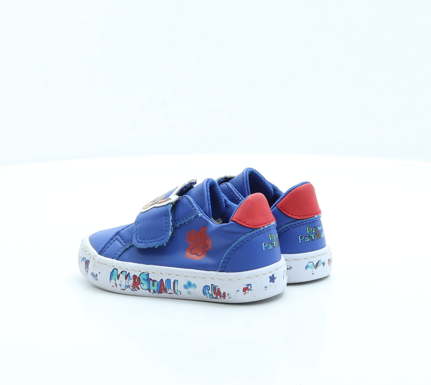 George Boys Blue Polyester Trainer UK 6 - Paw Patrol