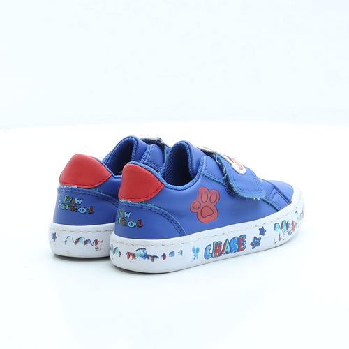 George Boys Blue Polyester Trainer UK 6 - Paw Patrol