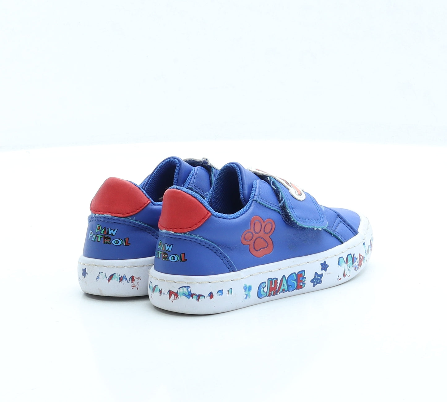 George Boys Blue Polyester Trainer UK 6 - Paw Patrol