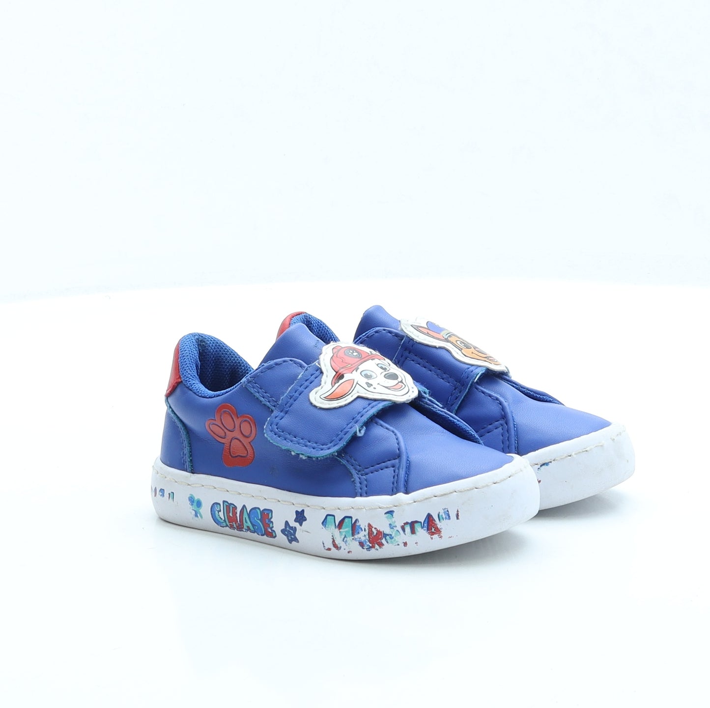 George Boys Blue Polyester Trainer UK 6 - Paw Patrol