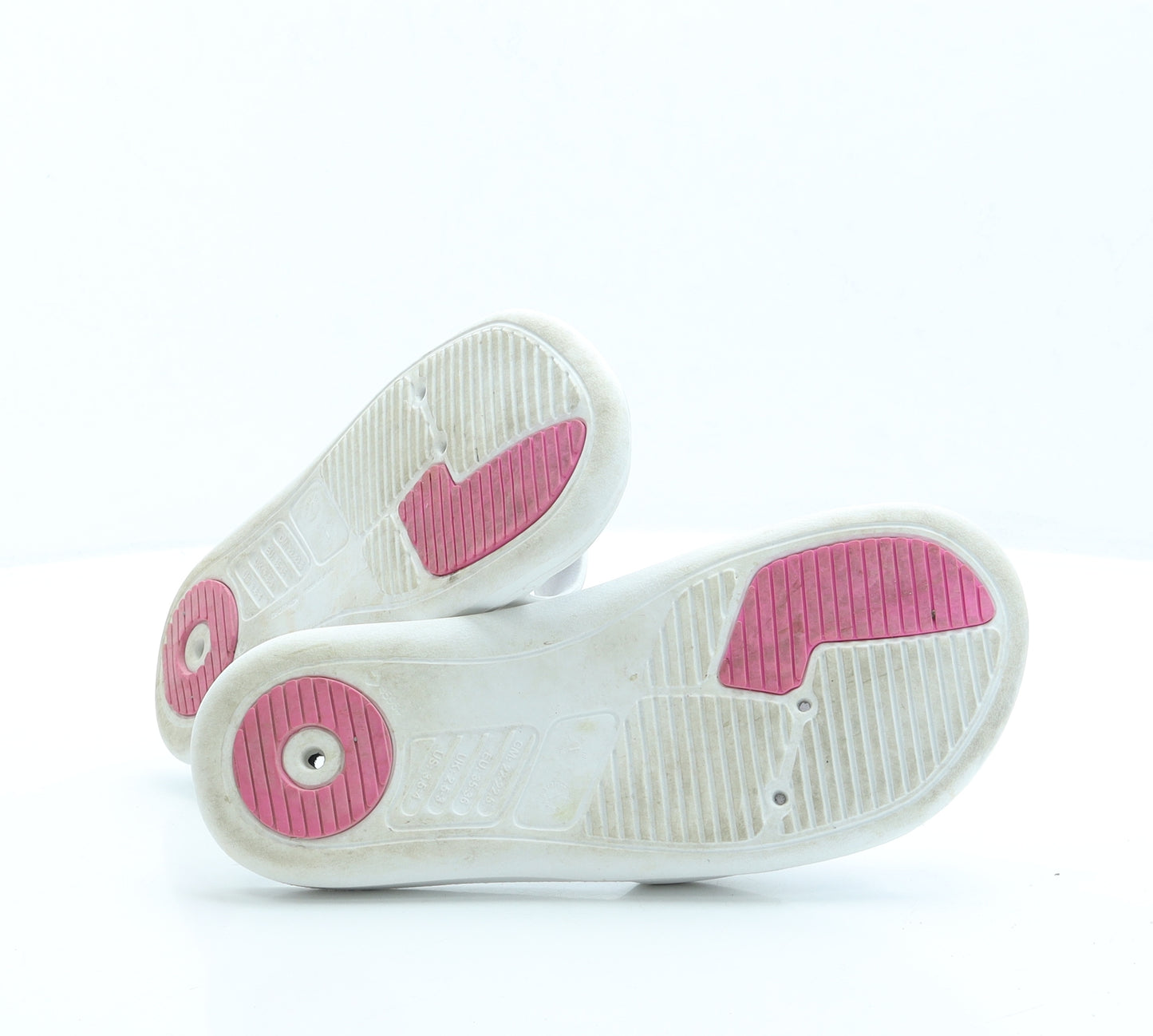 Nabaiji Girls White Rubber Slip On Sandal UK 2.5