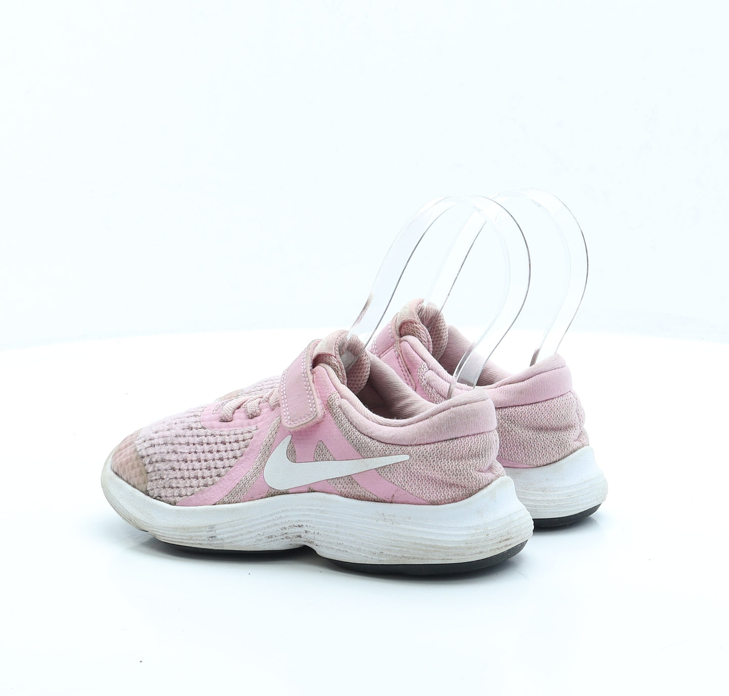 Nike Girls Pink Polyester Trainer UK 13