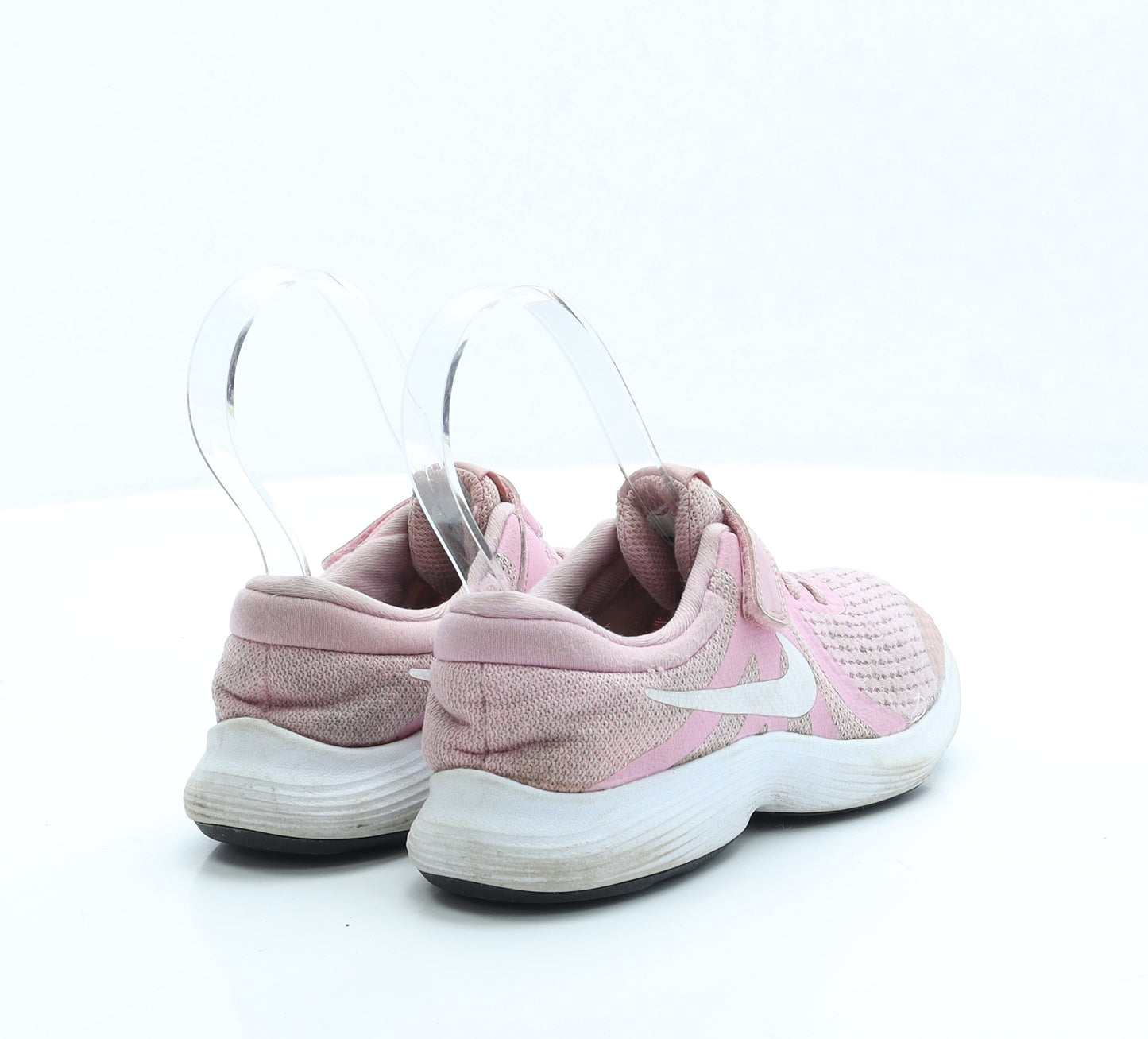 Nike Girls Pink Polyester Trainer UK 13