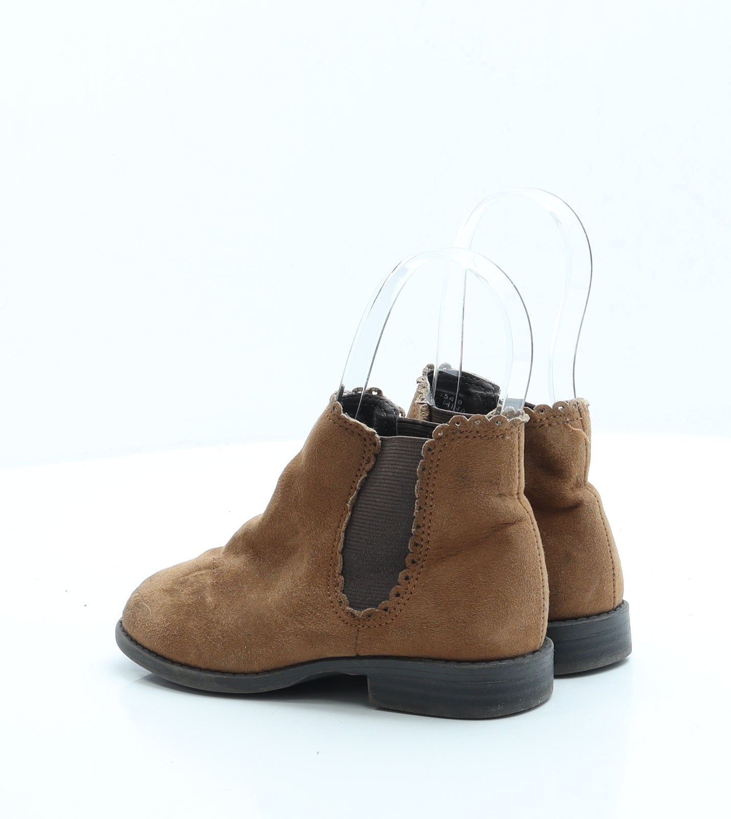 Primark Girls Brown Polyester Chelsea Boot UK 11 EUR 29 US 12