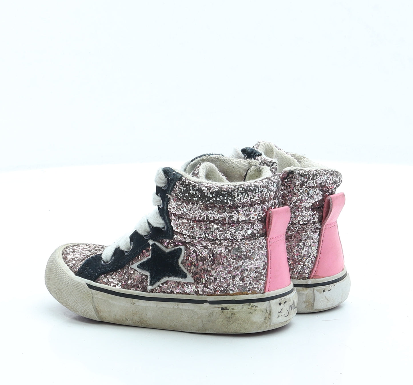 NEXT Girls Pink Polyester Trainer UK 7