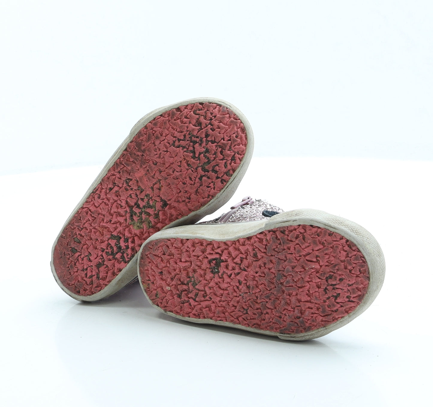 NEXT Girls Pink Polyester Trainer UK 7