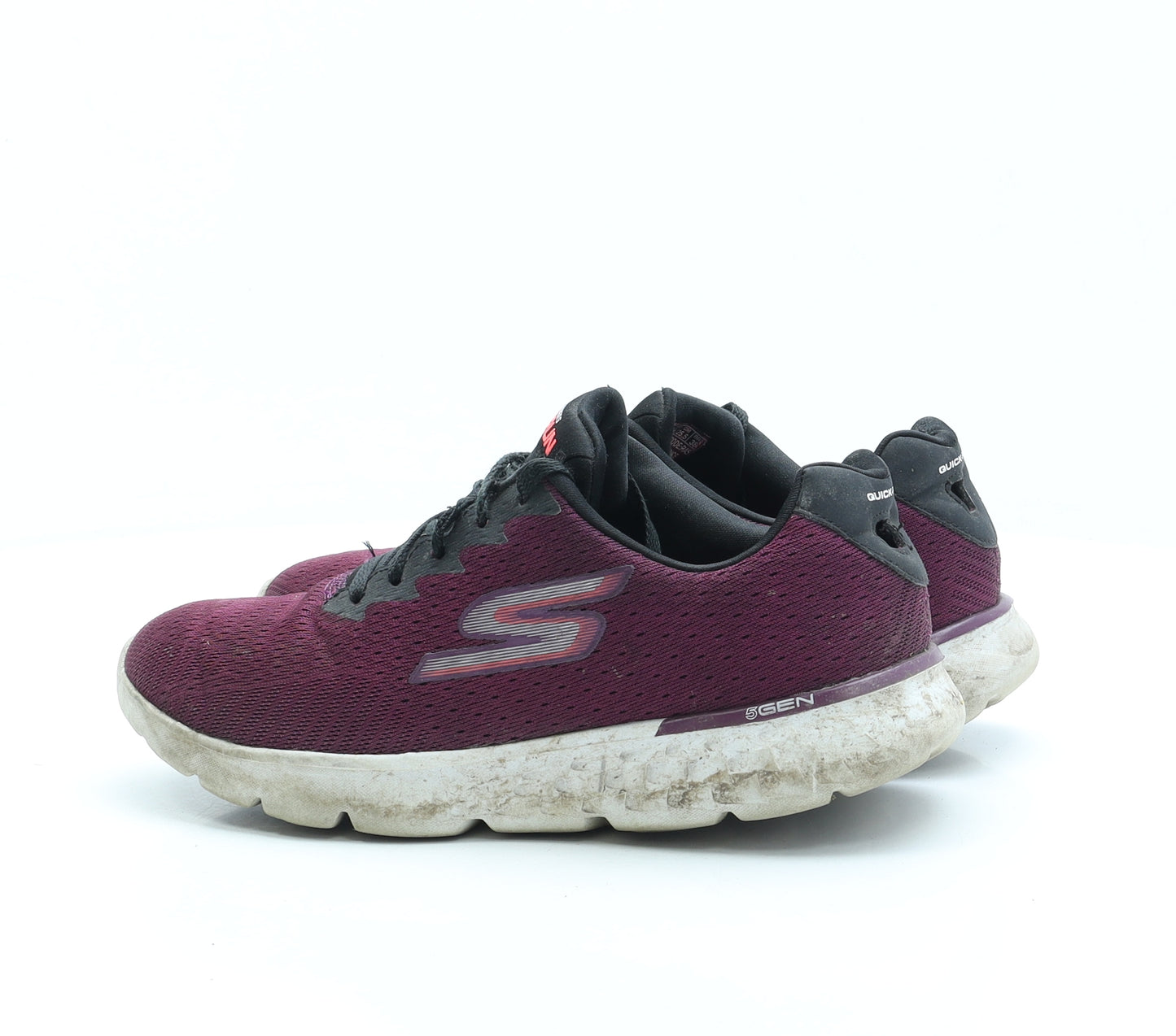 Skechers Womens Purple Polyester Trainer UK 5.5