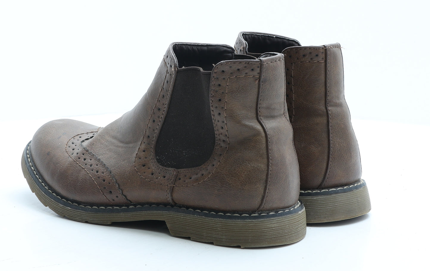 Cotton Traders Mens Brown Leather Chelsea Boot UK 8