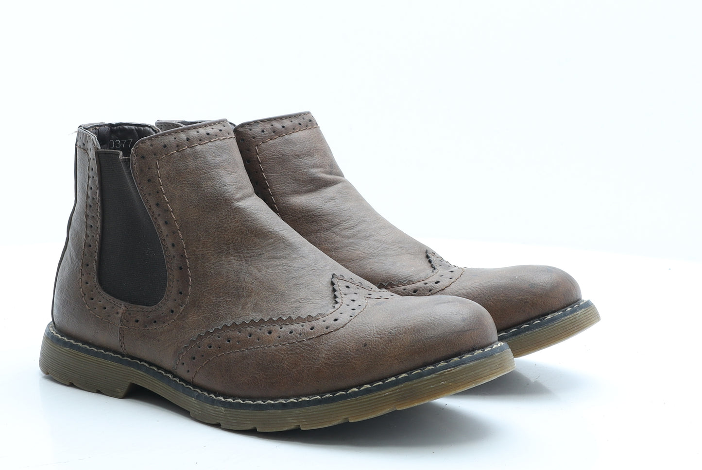 Cotton Traders Mens Brown Leather Chelsea Boot UK 8