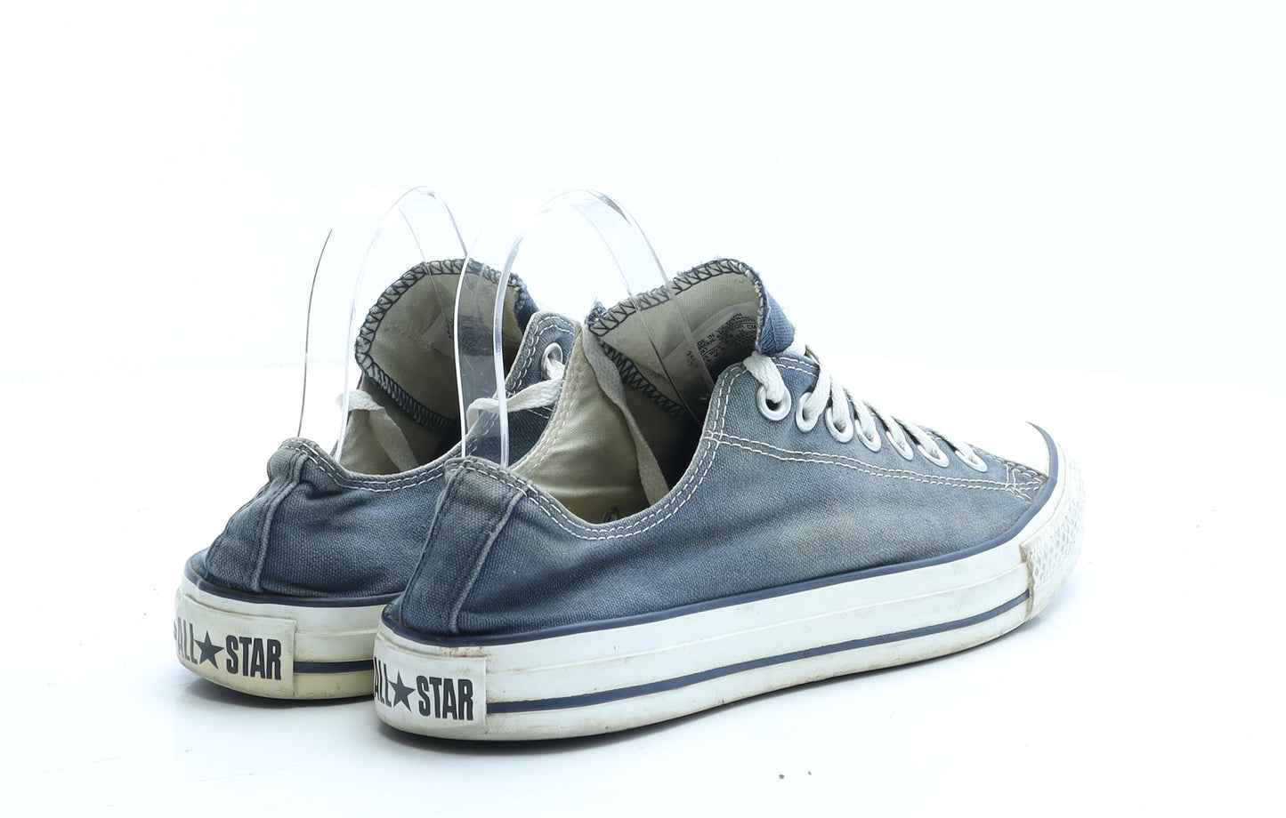 Converse Mens Blue Polyester Trainer UK 8.5 EUR 42