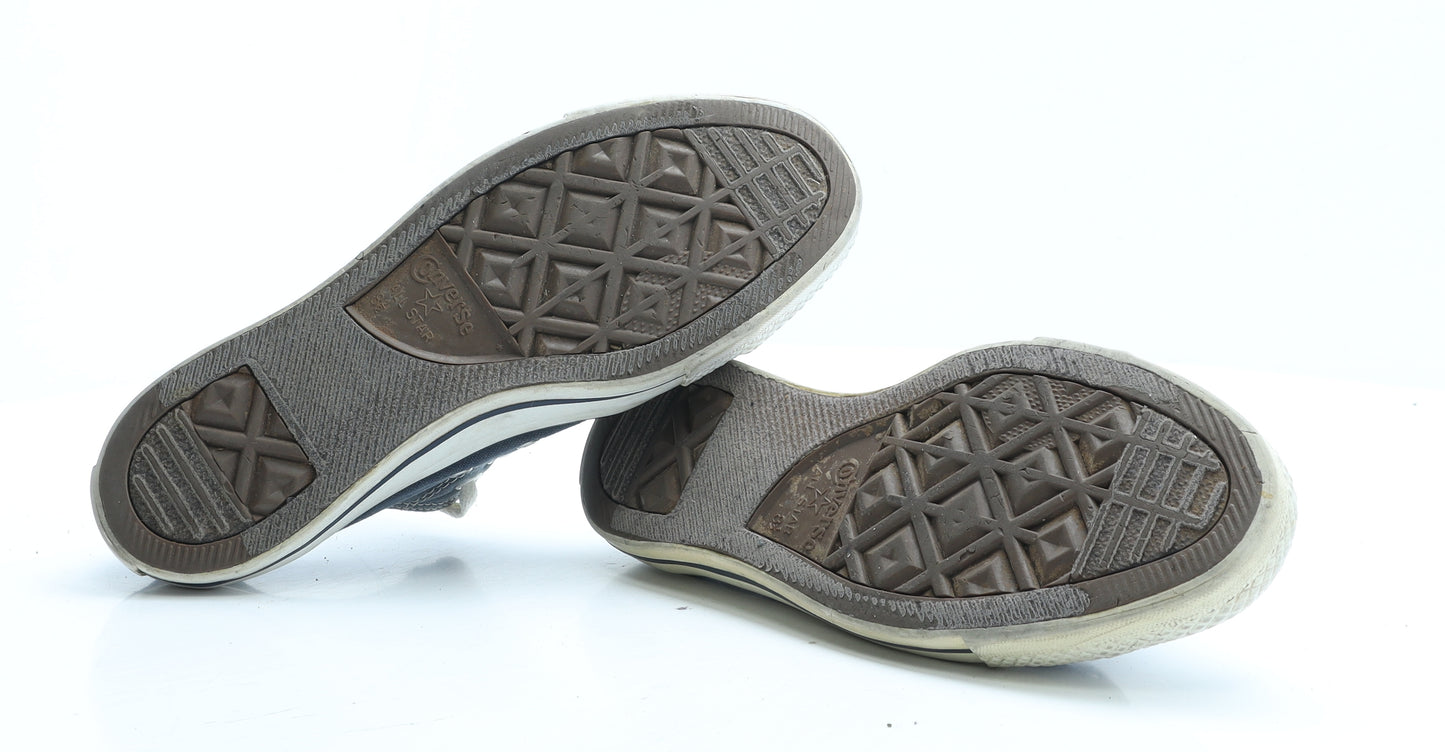 Converse Mens Blue Polyester Trainer UK 8.5 EUR 42