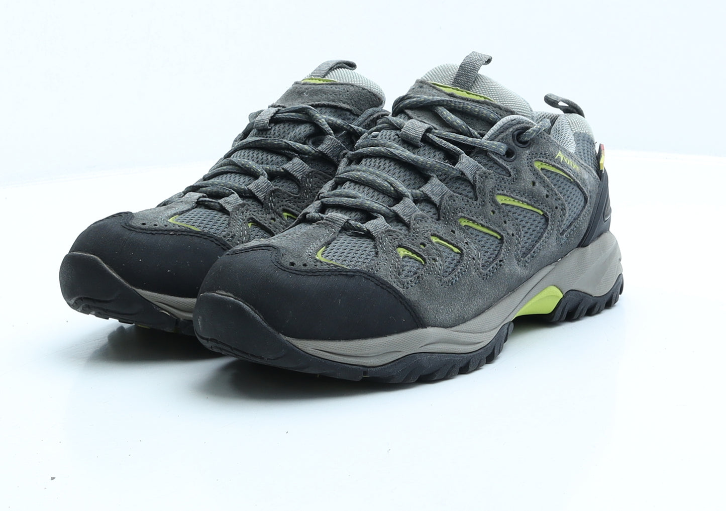 Anaton Womens Grey Faux Suede Trainer UK 5 EUR 38