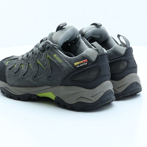 Anaton Womens Grey Faux Suede Trainer UK 5 EUR 38