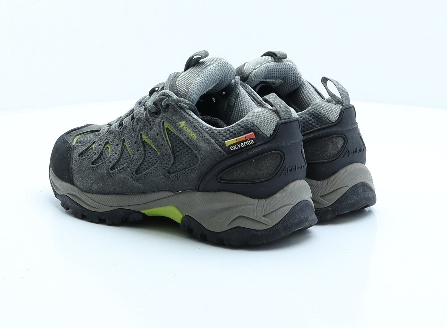Anaton Womens Grey Faux Suede Trainer UK 5 EUR 38