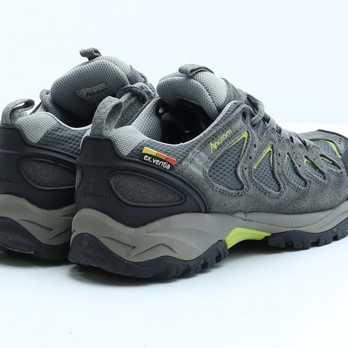 Anaton Womens Grey Faux Suede Trainer UK 5 EUR 38