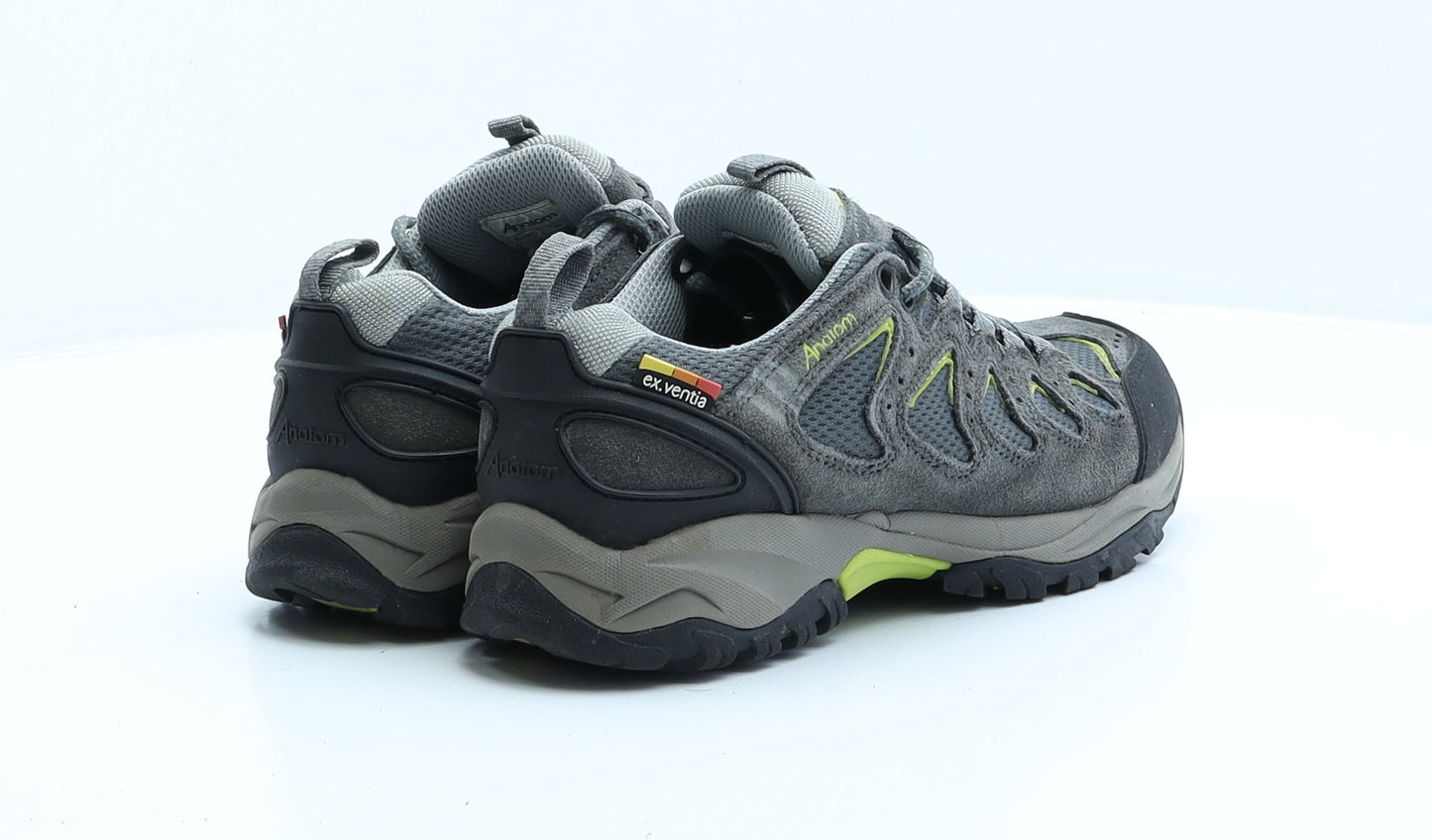 Anaton Womens Grey Faux Suede Trainer UK 5 EUR 38