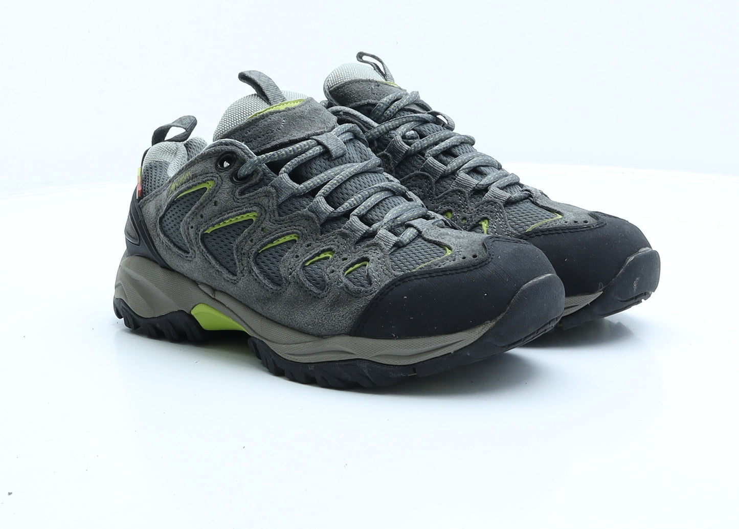 Anaton Womens Grey Faux Suede Trainer UK 5 EUR 38
